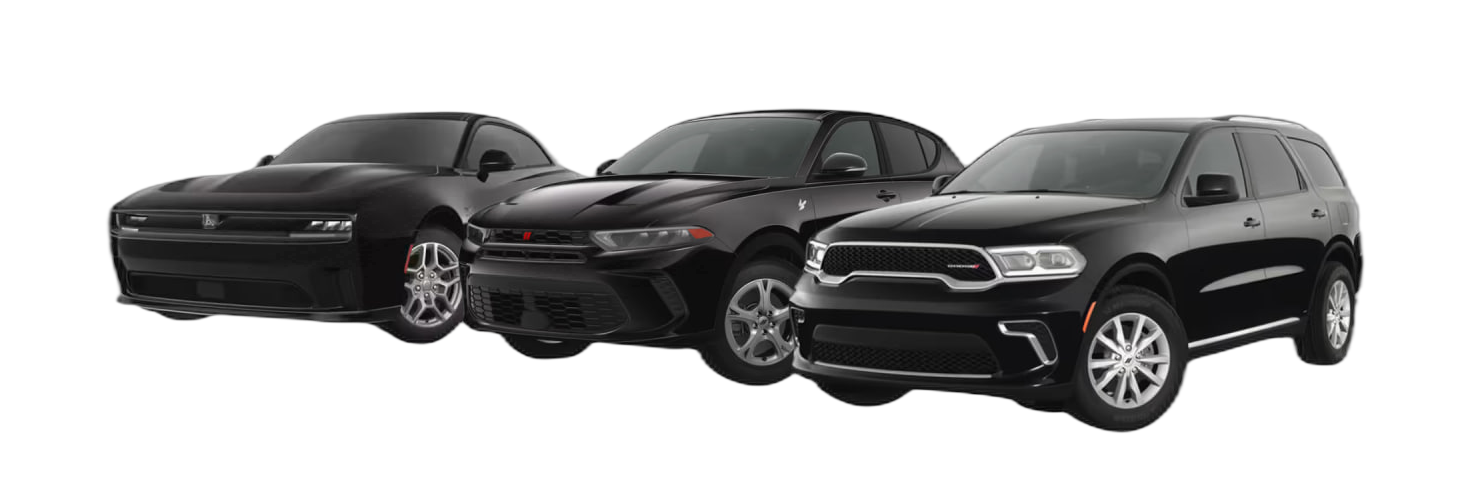 Dodge Charger, Challenger, and Durango lineup