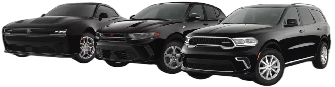 Dodge Charger, Challenger, and Durango lineup